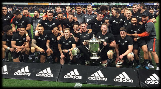 Bledisloe Cup Winners 2017 All Blacks